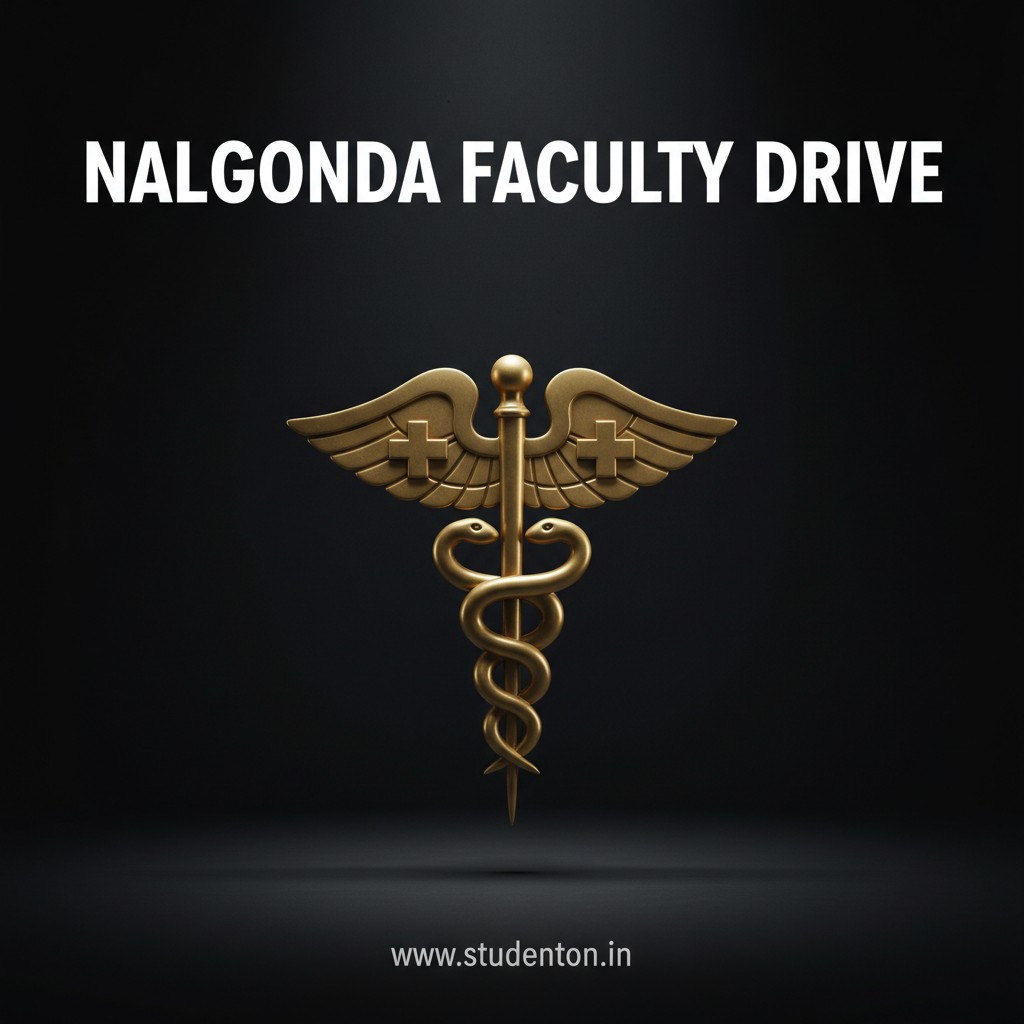 Nalgonda Medical College Announces Recruitment for 62 Positions